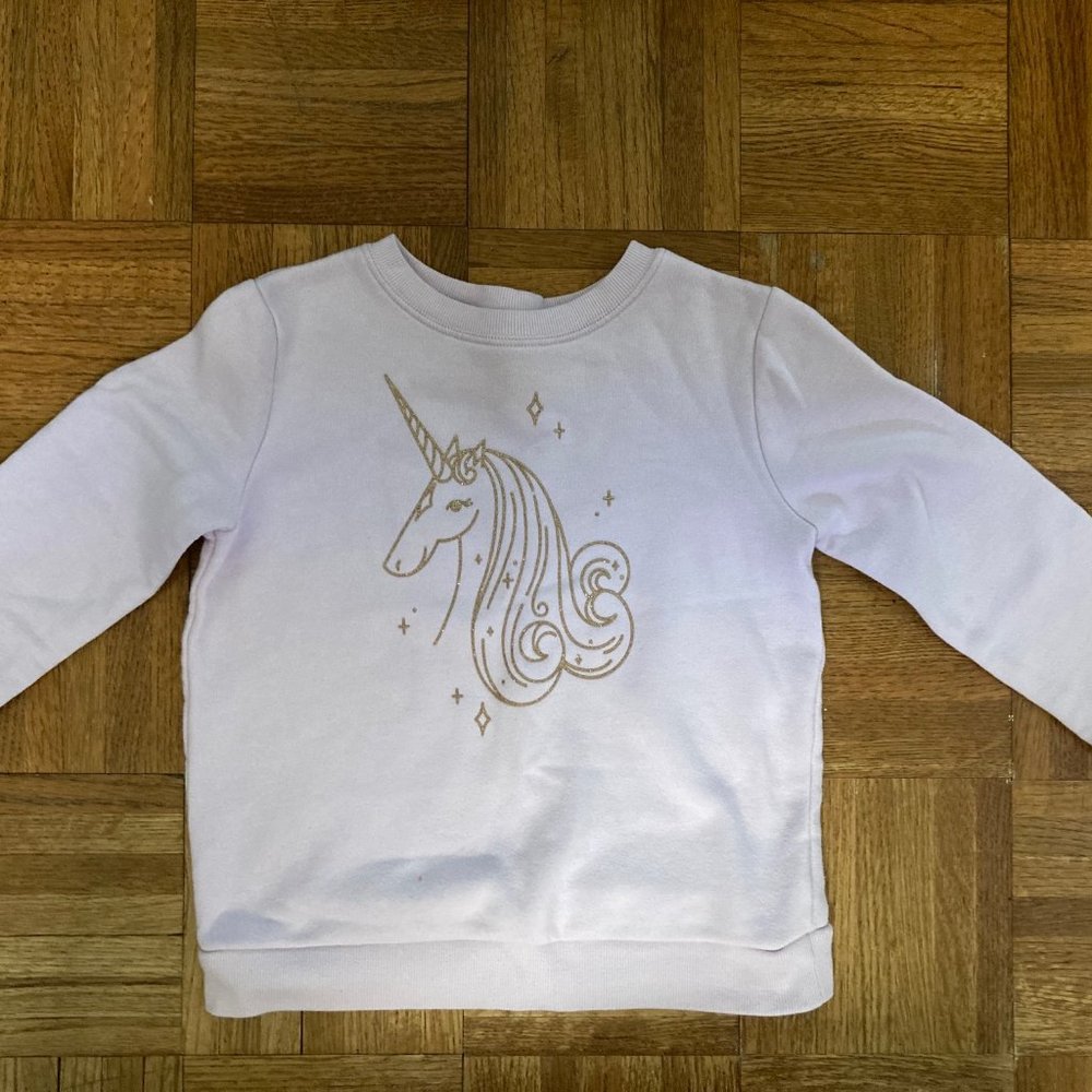 Girls carters unicorn sweatshirt